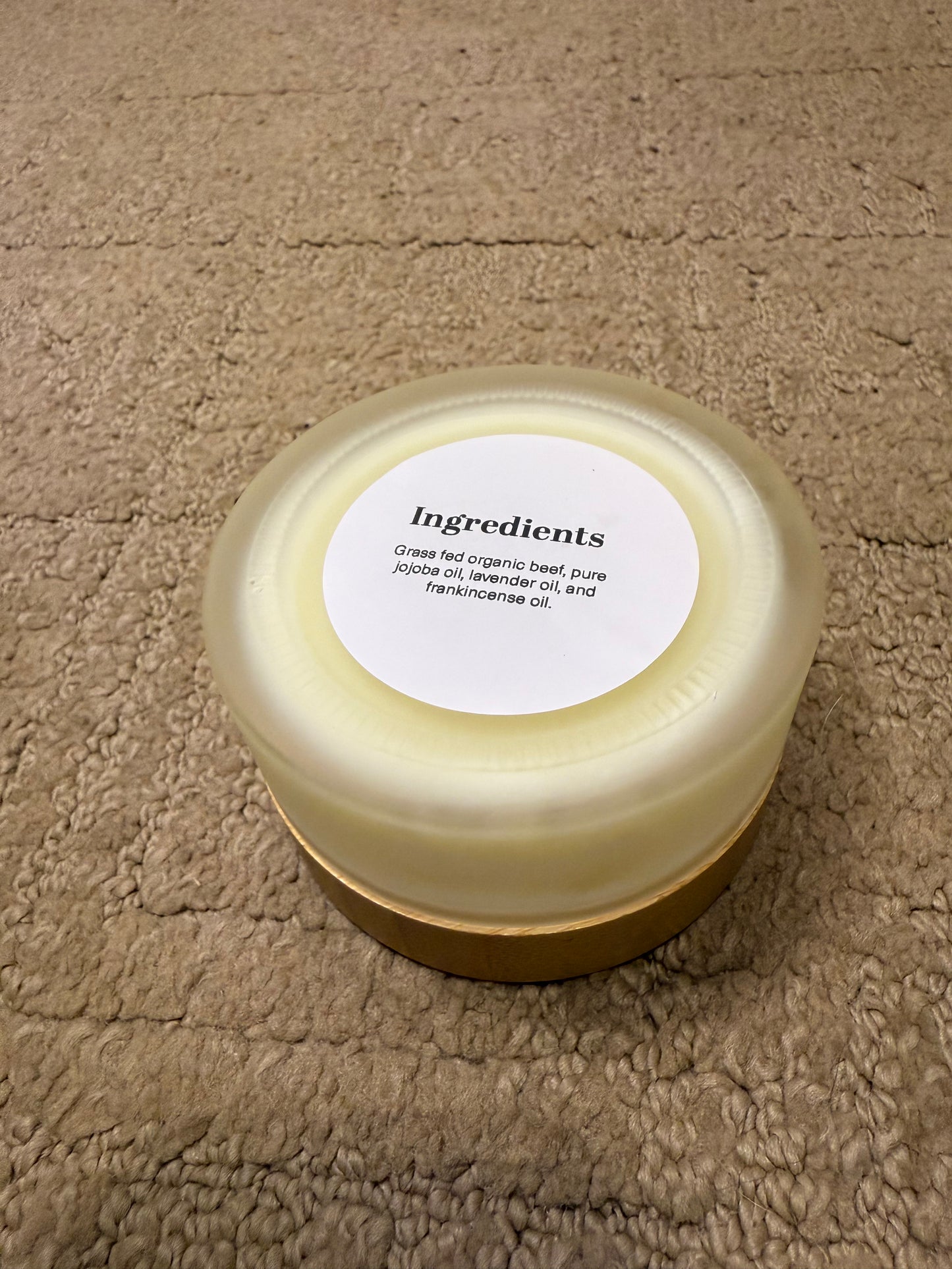 Grass Fed Beef Tallow Balm