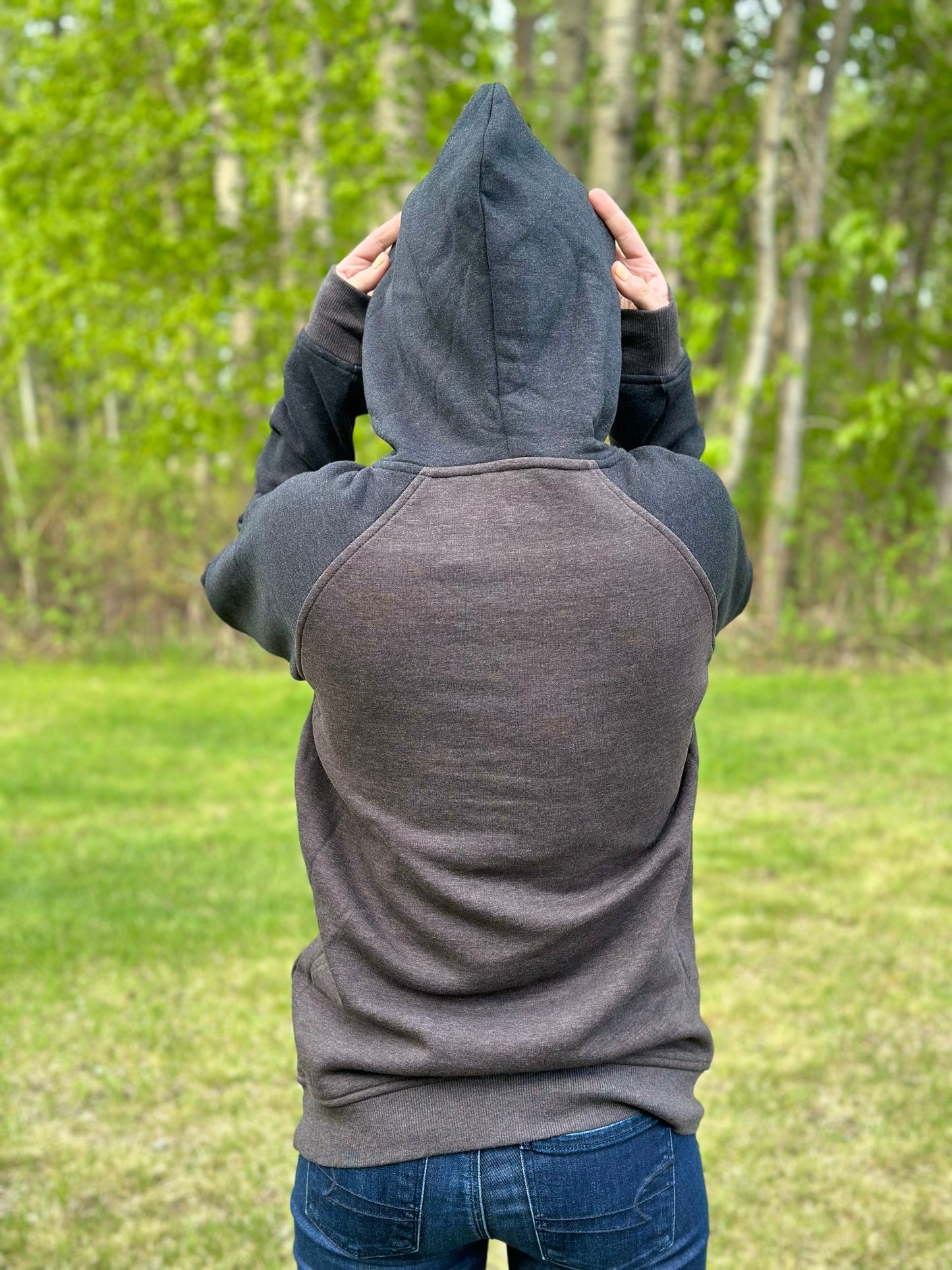 Vintage TwoTone Hoodie