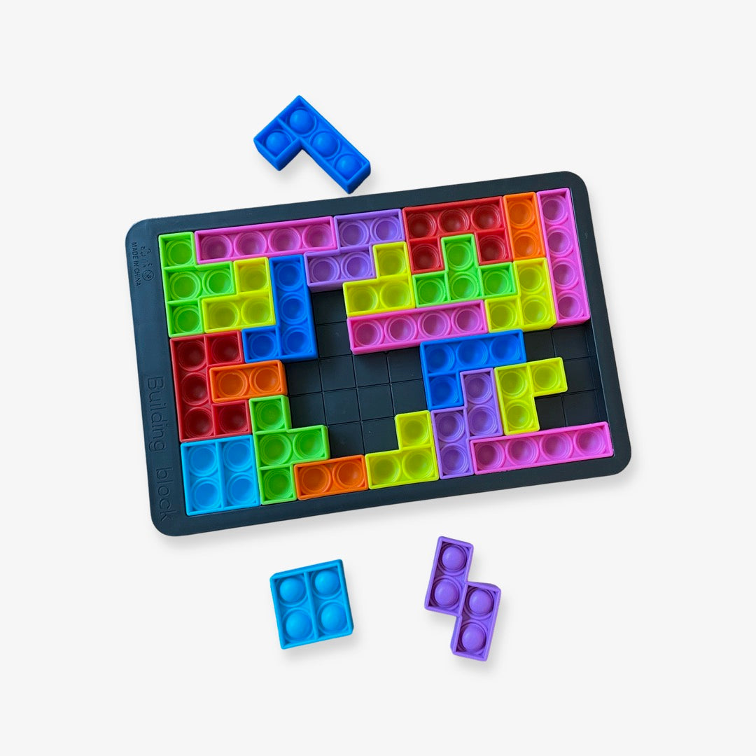 Pop It Building Block Game
