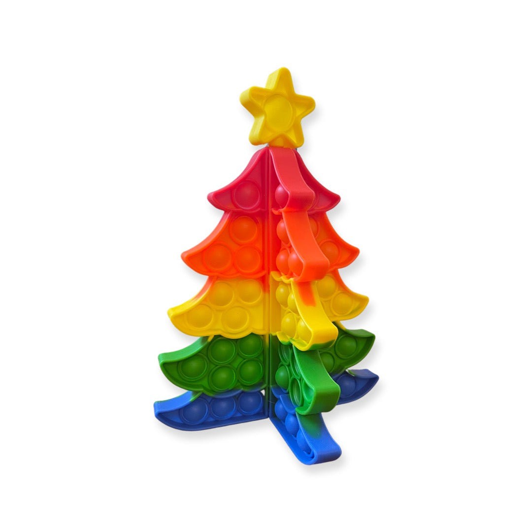 3D Christmas Tree Pop It Fidget Toy