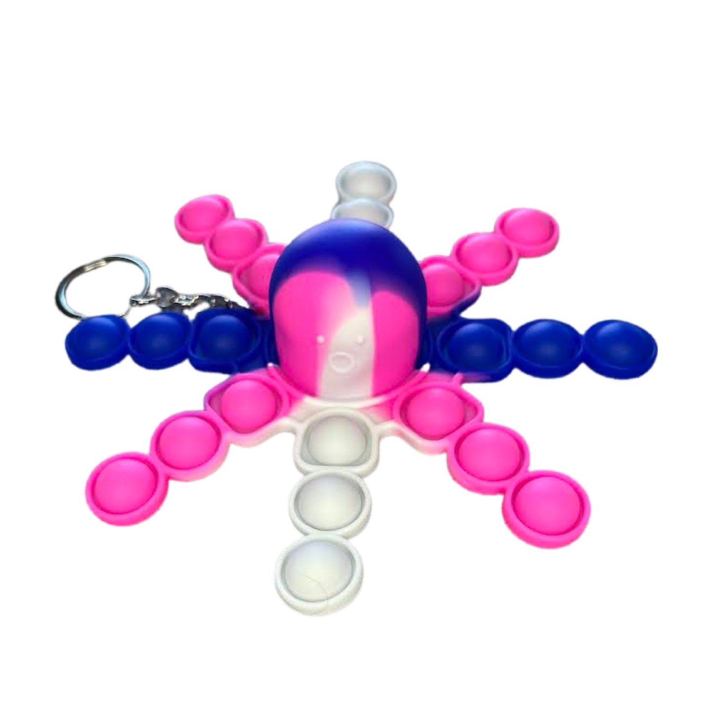 Multicolor Long Leg Octopus Keychains