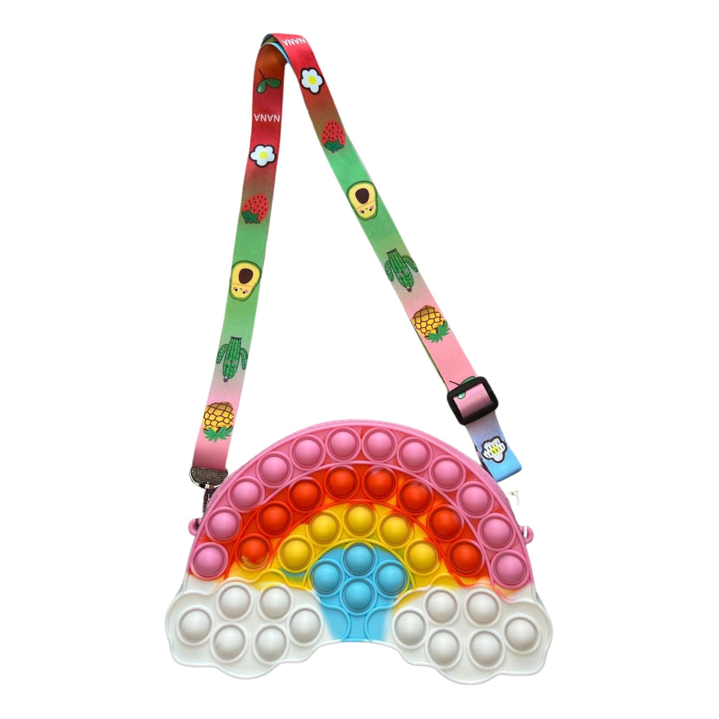 Rainbow Pop It Purse