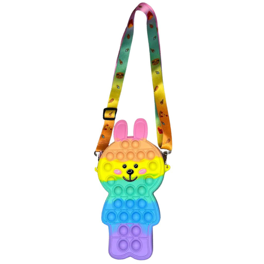 Cute Bunny Pop It Purse