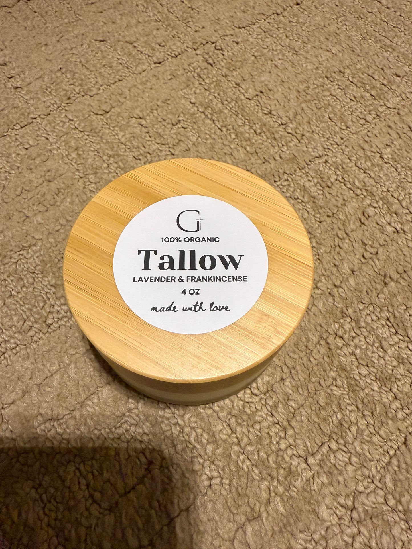 Grass Fed Beef Tallow Balm